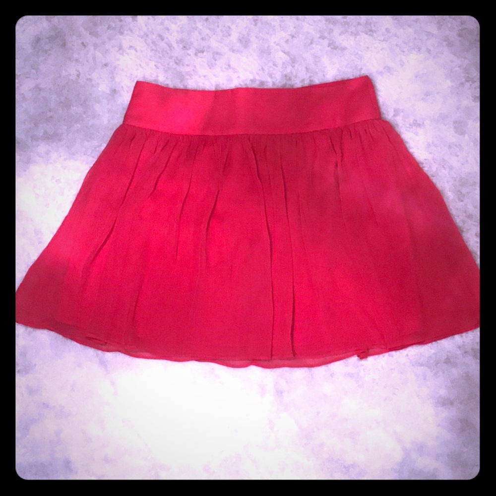 Alice + Olivia fuchsia mini skirt